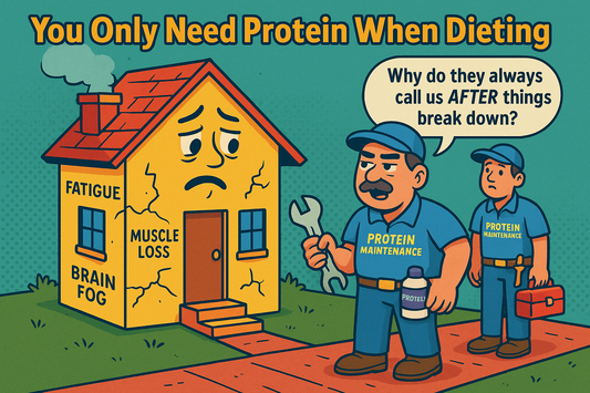 Protein only when dieting myth busted WHO research showing daily protein essential cell repair immunity energy not just weight loss