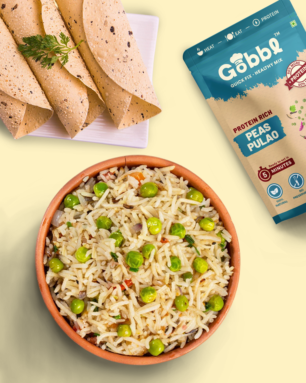 Protein Rich - Peas Pulao