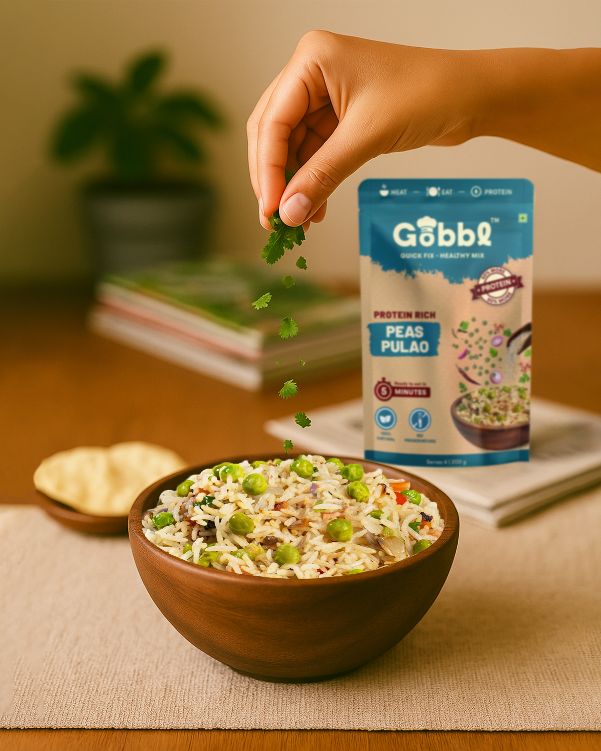 Protein Rich - Peas Pulao