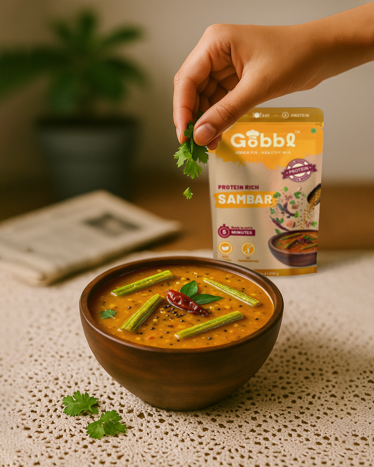 High Protein Sambar