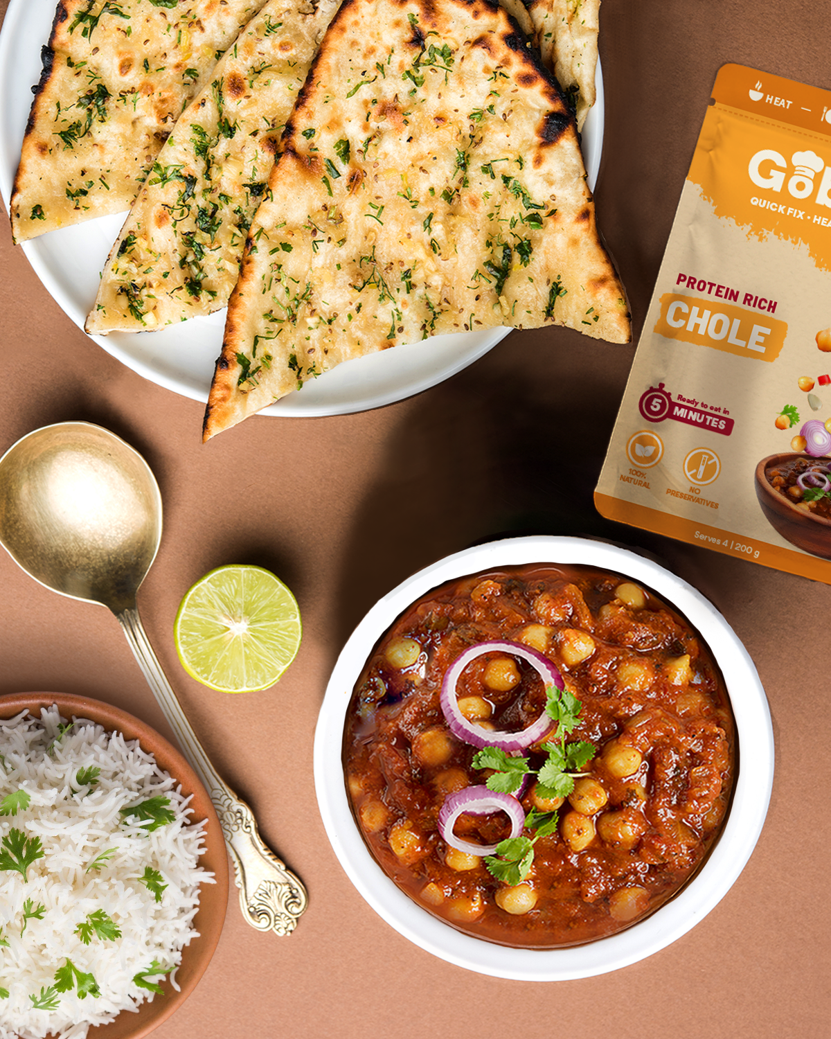 High Protein Chole